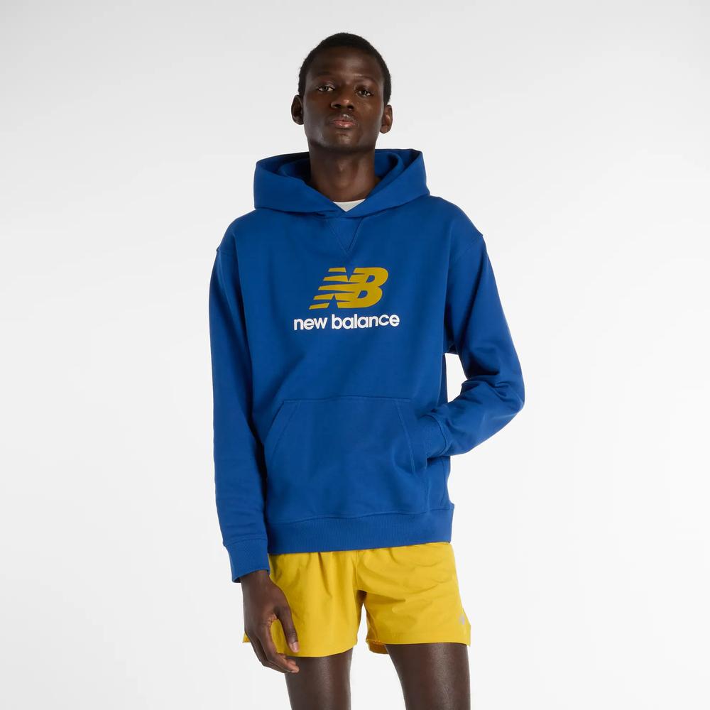 Bluza męska New Balance MT51512GAB - niebieska
