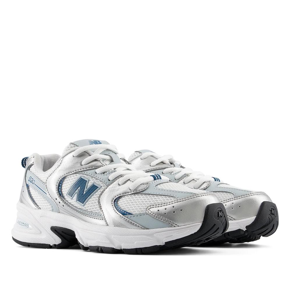Buty młodzieżowe New Balance G5305TJ - srebrne