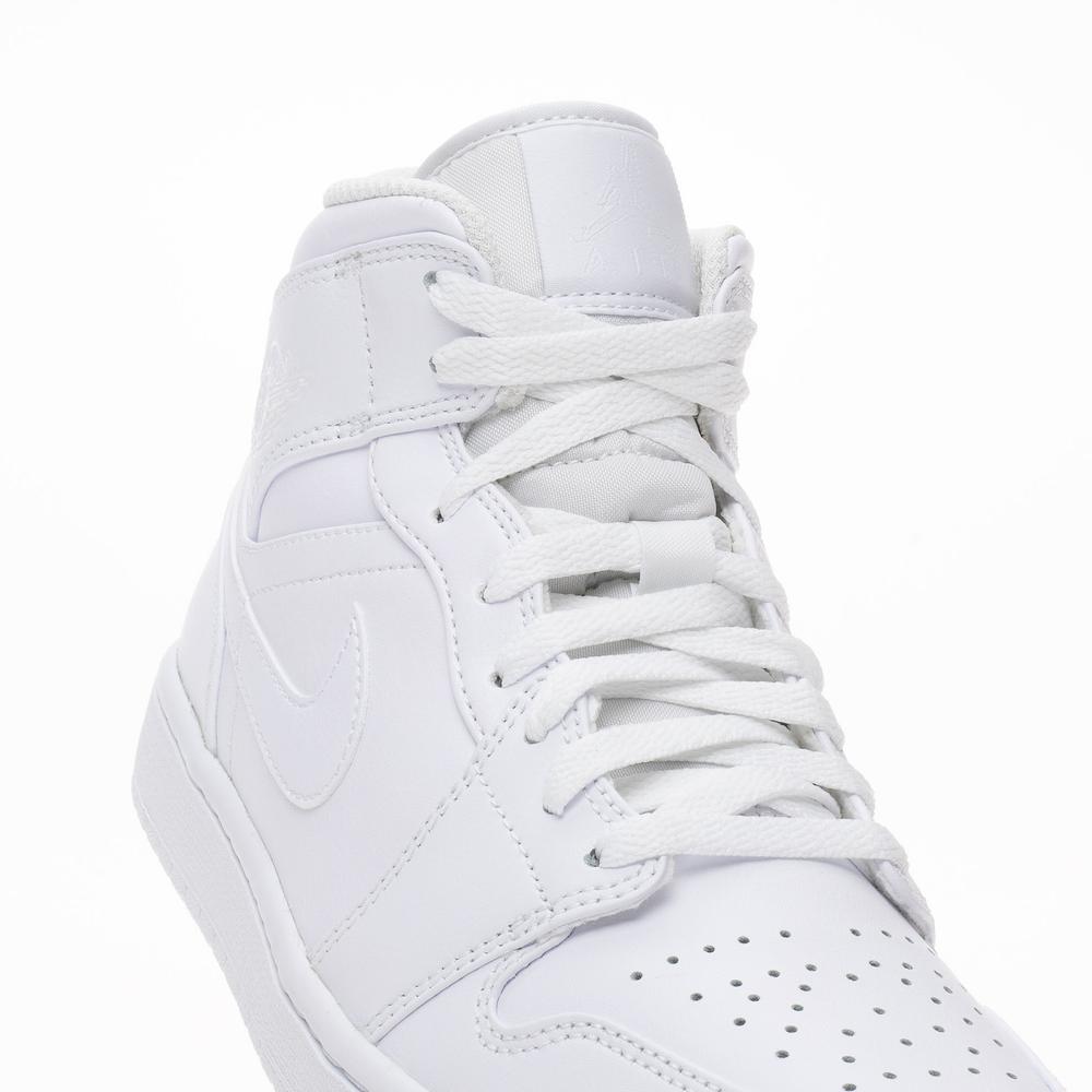 Buty Nike Air Jordan 1 MID 554724-136 - białe