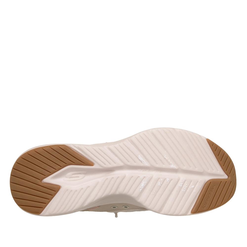 Buty damskie Skechers Slip-ins: Contour Foam Cozy Fit 150404NTTP - beżowe