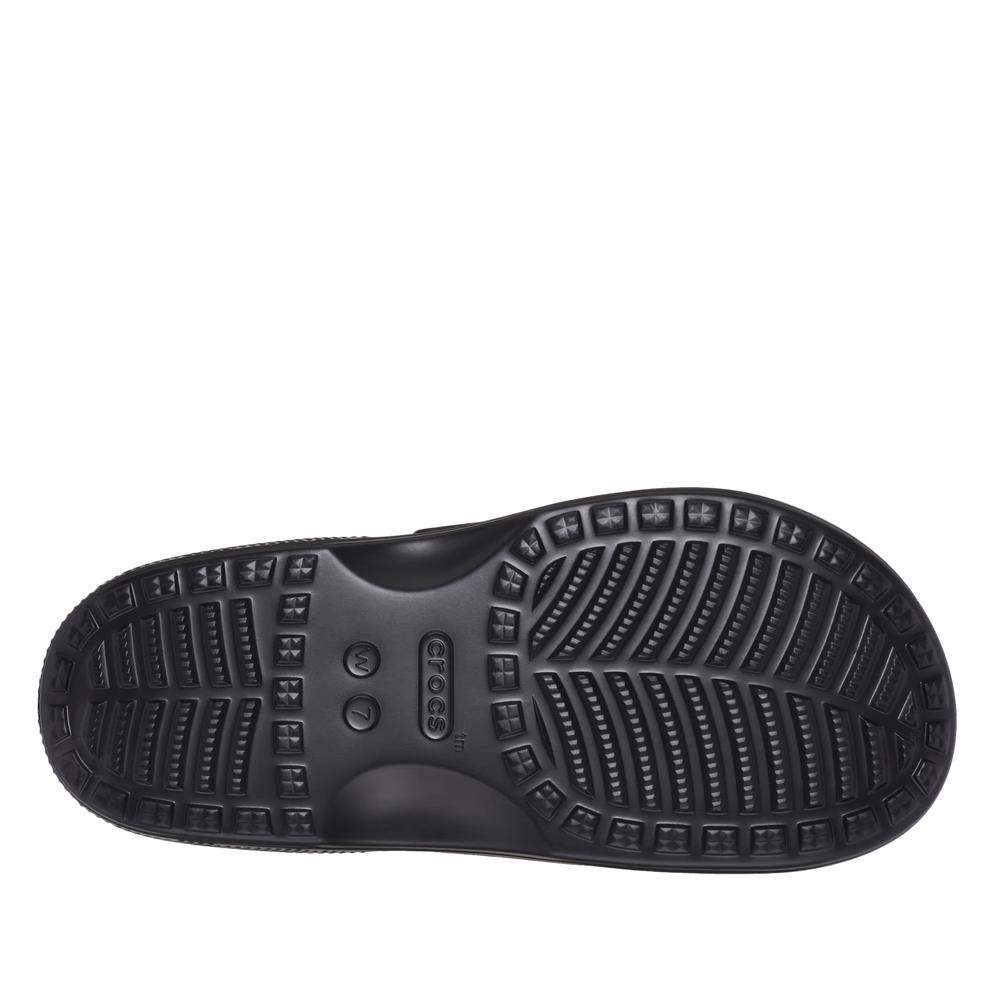 Klapki damskie Crocs Metallic Buckle Saturday 213316-001 - czarne