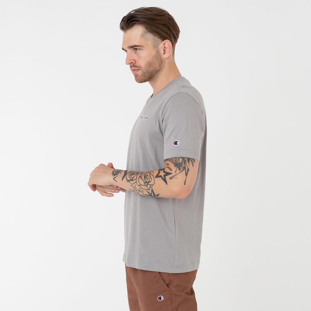 Koszulka Champion Crewneck 218006-ES033 - szara