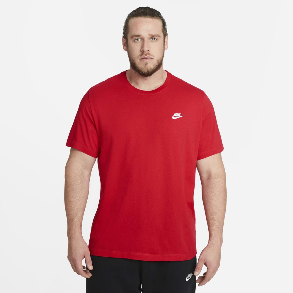 Koszulka męska Nike Sportswear Club AR4997-657 - czerwona