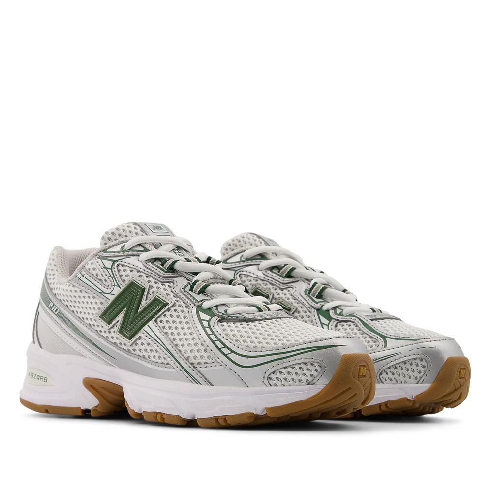 Buty młodzieżowe New Balance GR740SF - srebrne