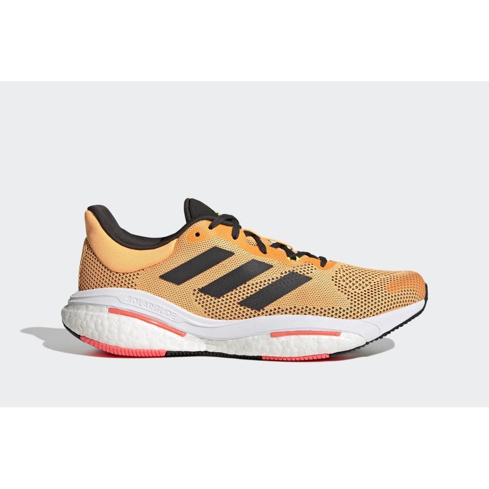 Buty adidas Solarglide 5 GX5470 - pomarańczowe