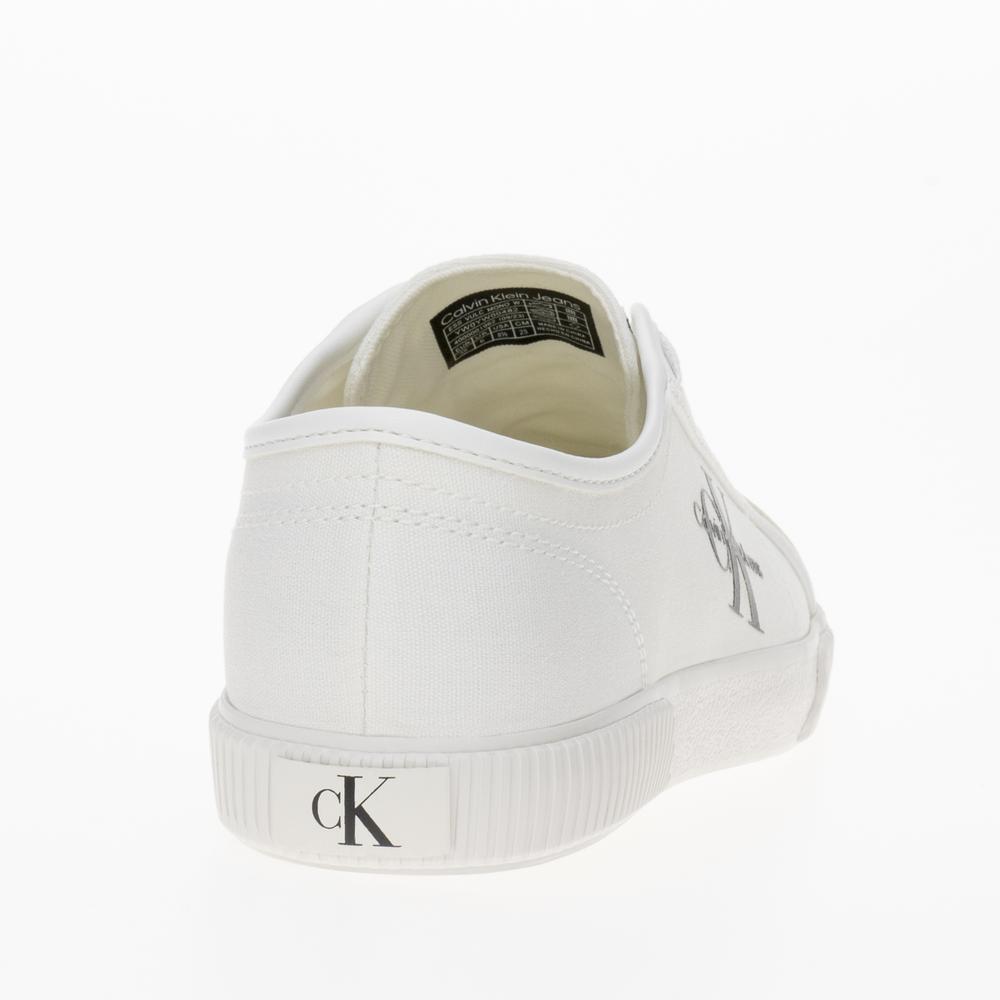 Buty Calvin Klein Jeans Essentials Vulc Mono YW0YW00482-YBR - białe