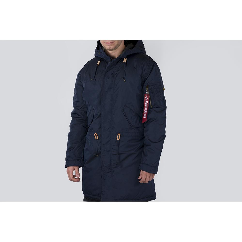 ALPHA INDUSTRIES HOODED FISHTAIL CW TT > 178111-07