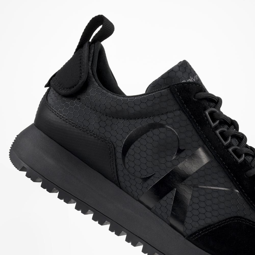 Buty Calvin Klein Toothy Runner Laceup YM0YM00417-0GT - czarne