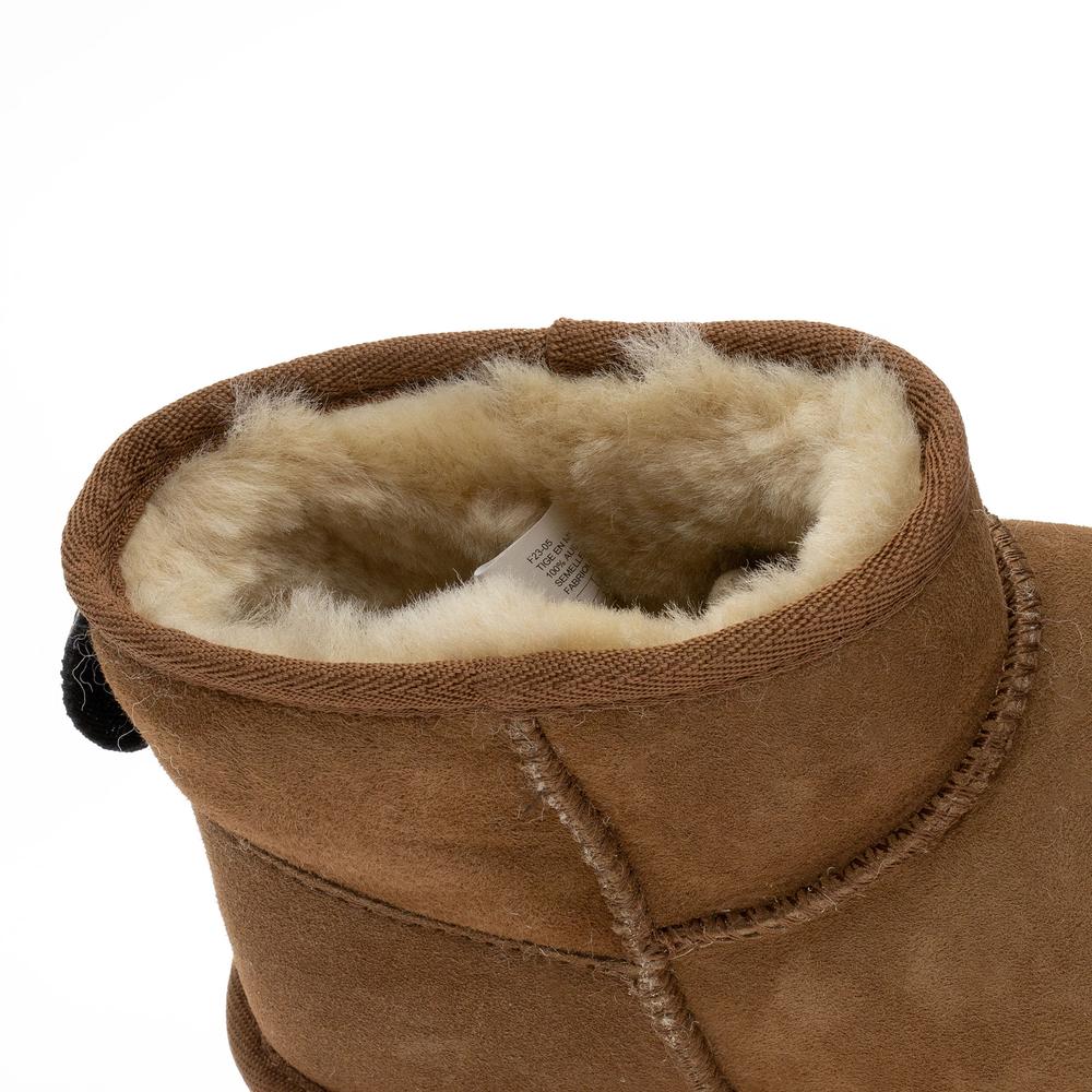 Buty Emu Sharky Micro Womens Sheepskin W12548CHEB - brązowe