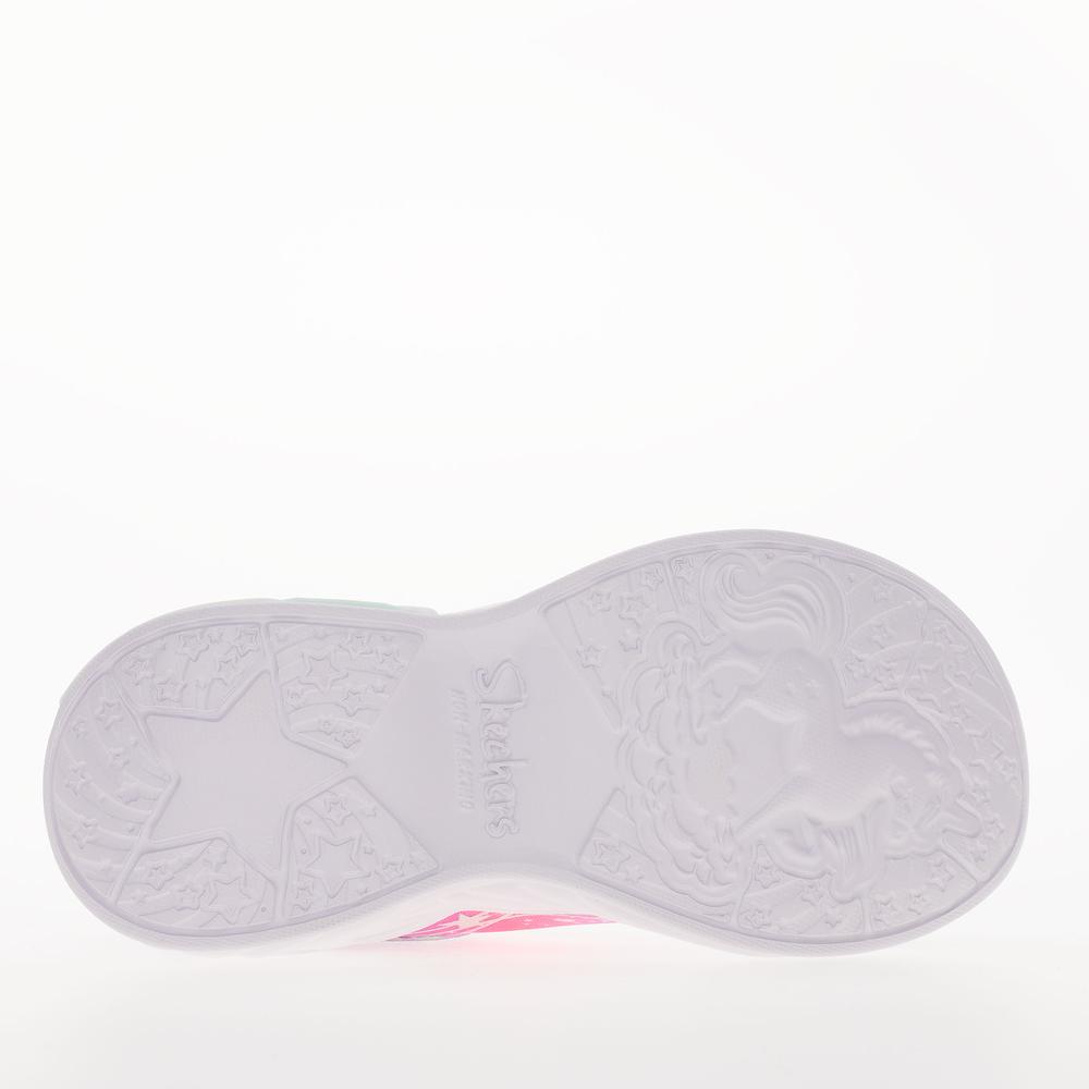 Buty Skechers S Lights Unicorn Dreams Wishful Magic 302299LLVHP - fioletowe