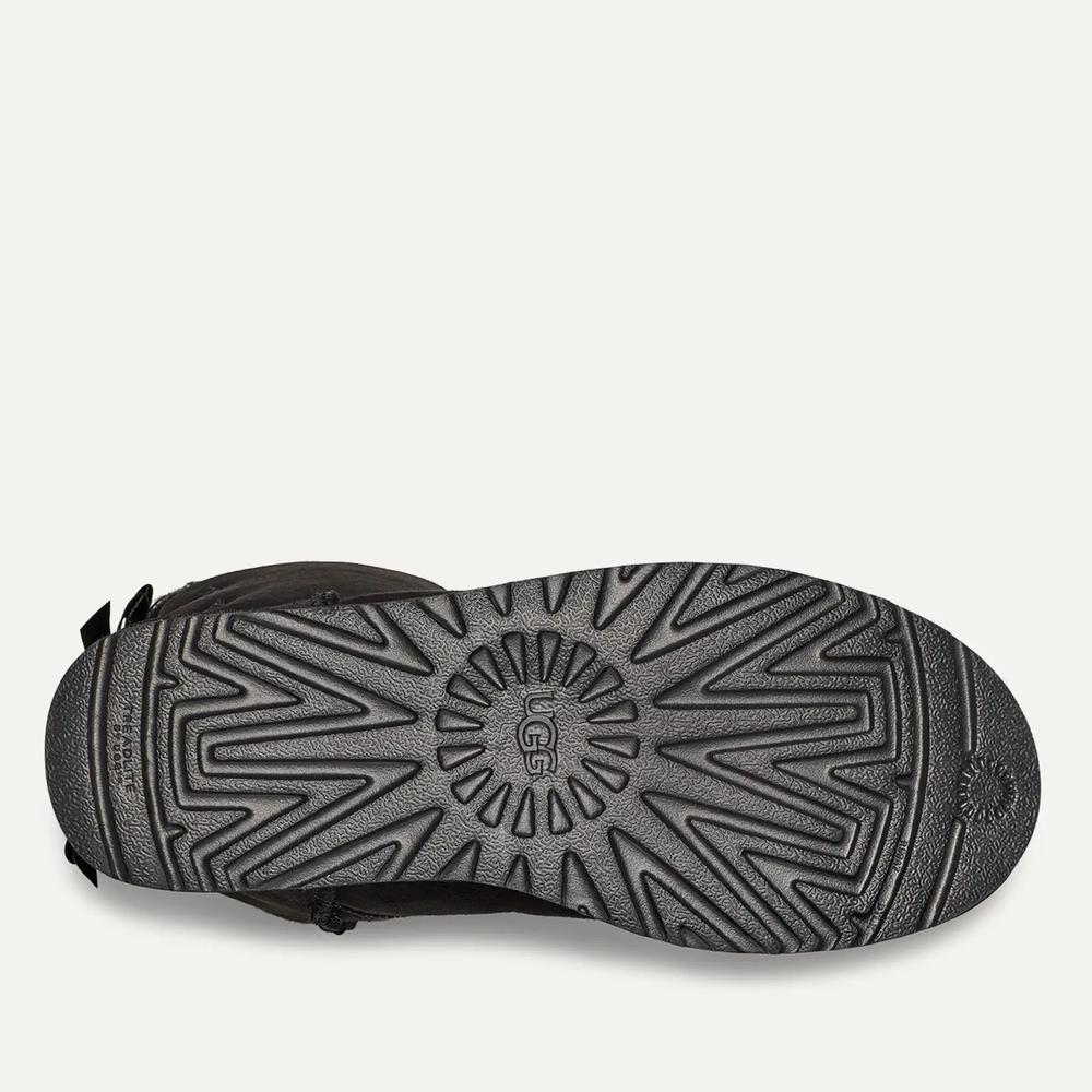 Buty damskie UGG W Bailey Bow II 1016225-BLK - czarne