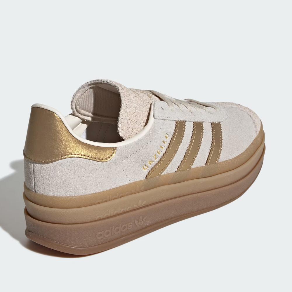 Buty damskie adidas Originals Gazelle Bold IH6781 - beżowe