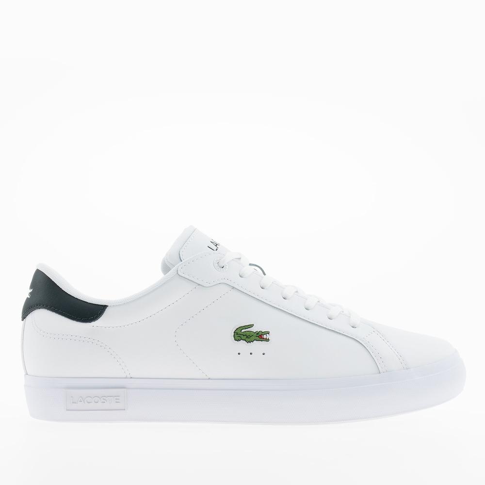 Buty męskie Lacoste Powercourt 125 2 SMA749SMA0081-1R5 - białe
