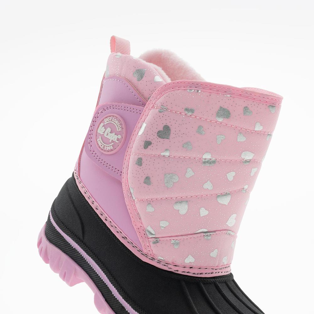 Buty dziecięce Lee Cooper LCJ-24-44-2863K - różowe