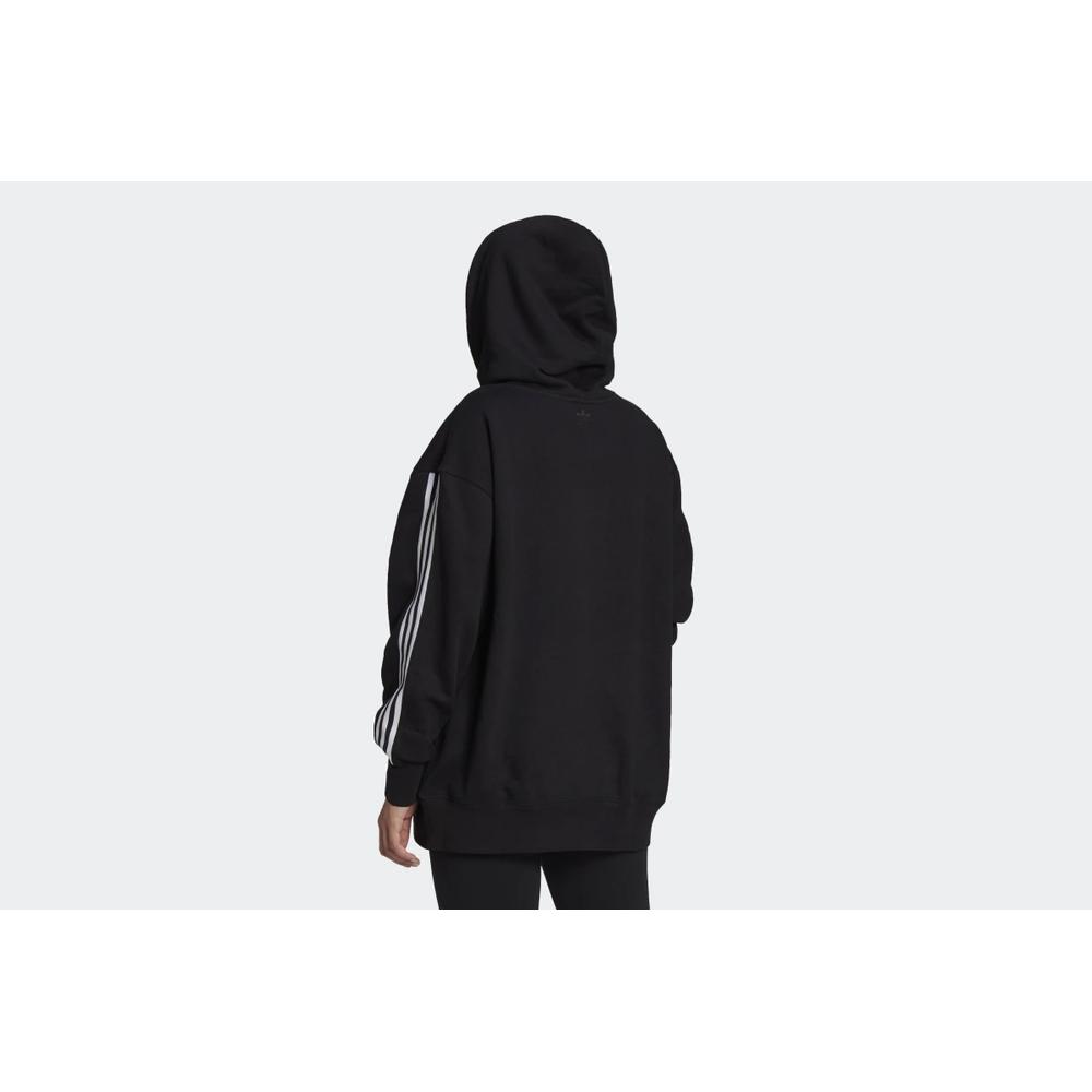 adidas LOUNGEWEAR Adicolor 3D Trefoil Oversize Hoodie > GN2931