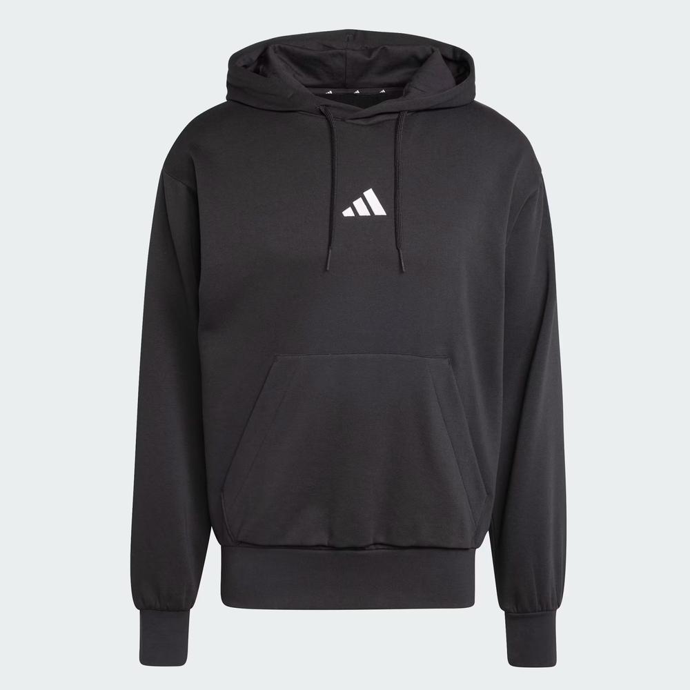 Bluza męska adidas Sportswear Essentials Feelcozy Fleece Hoodie JE3807 - czarna
