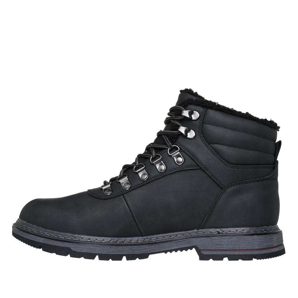 Buty męskie Skechers Corado Memphis 205623BLK - czarne
