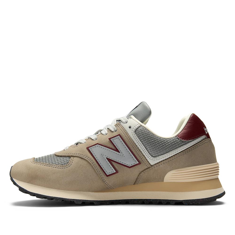 Buty unisex New Balance U574SKB - beżowe