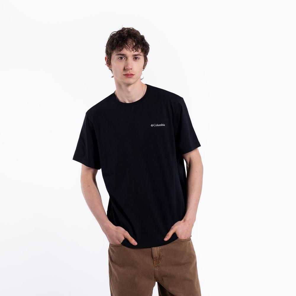 Koszulka męska Columbia CSC Basic 2154991010 - czarna
