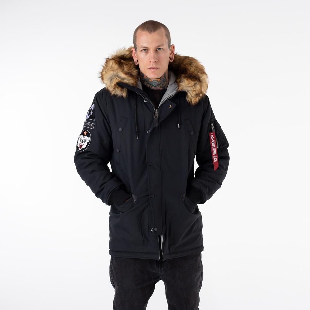 Kurtka Alpha Industries Arctic Discoverer 11810003 - czarna