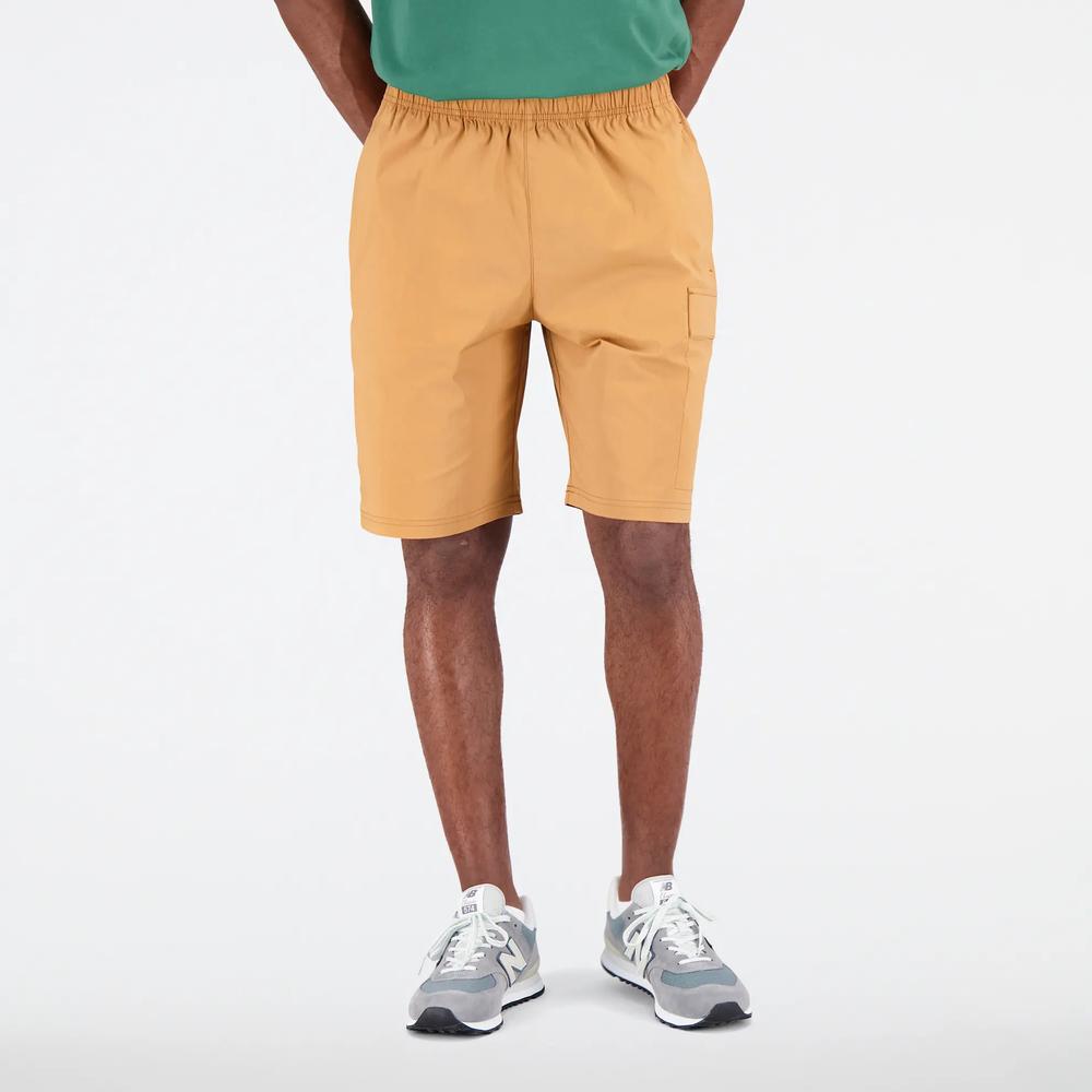 Spodenki New Balance MS31550TOB - pomarańczowe