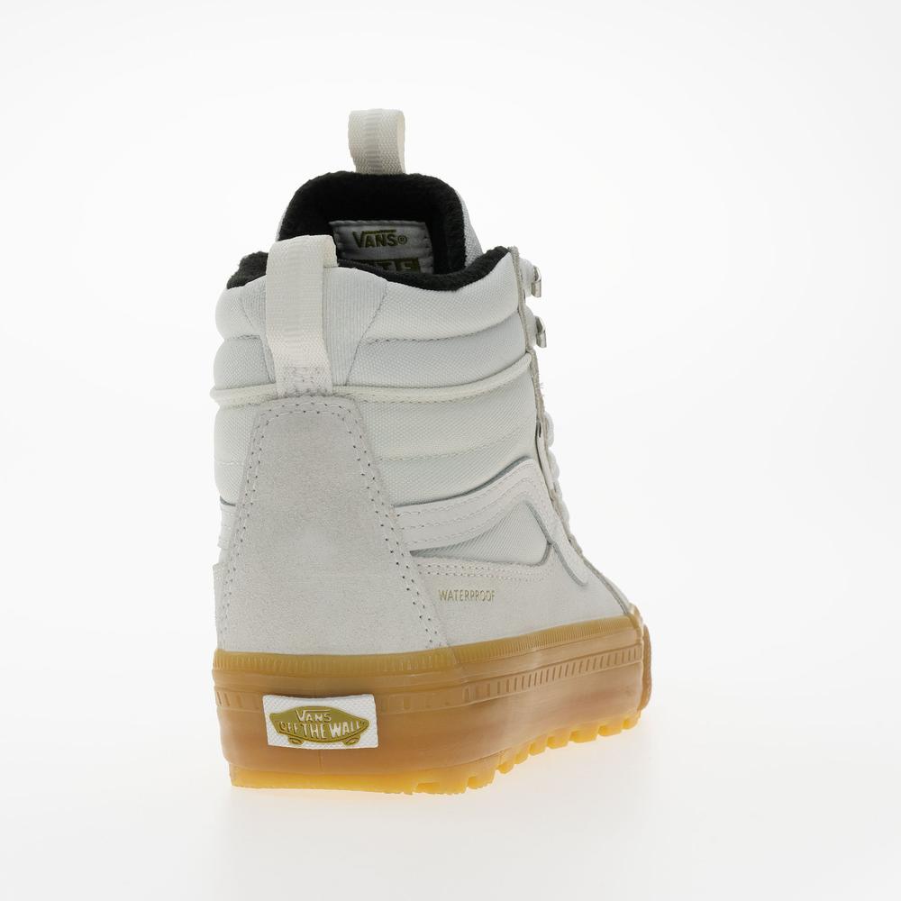 Buty damskie Vans SK8-Hi Waterproof Insulated VN000DAQ9DH1 - białe