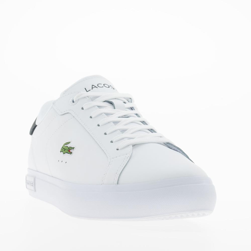 Buty męskie Lacoste Powercourt 125 2 SMA749SMA0081-1R5 - białe
