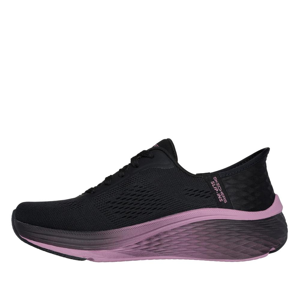 Buty damskie Skechers Max Cushioning Elite 2.0 - Solace 129626BKMV - czarne