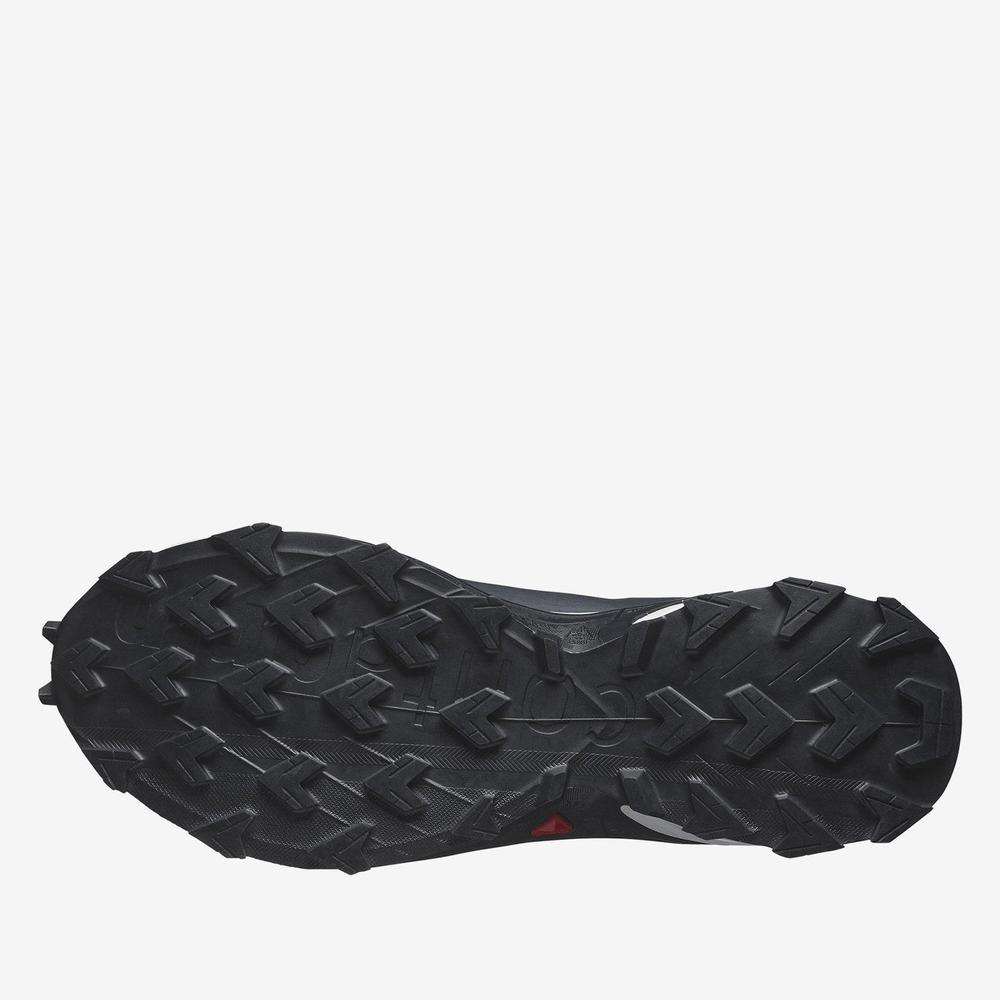 Buty męskie Salomon Supercross 4 Gore-Tex L47462300 - granatowe