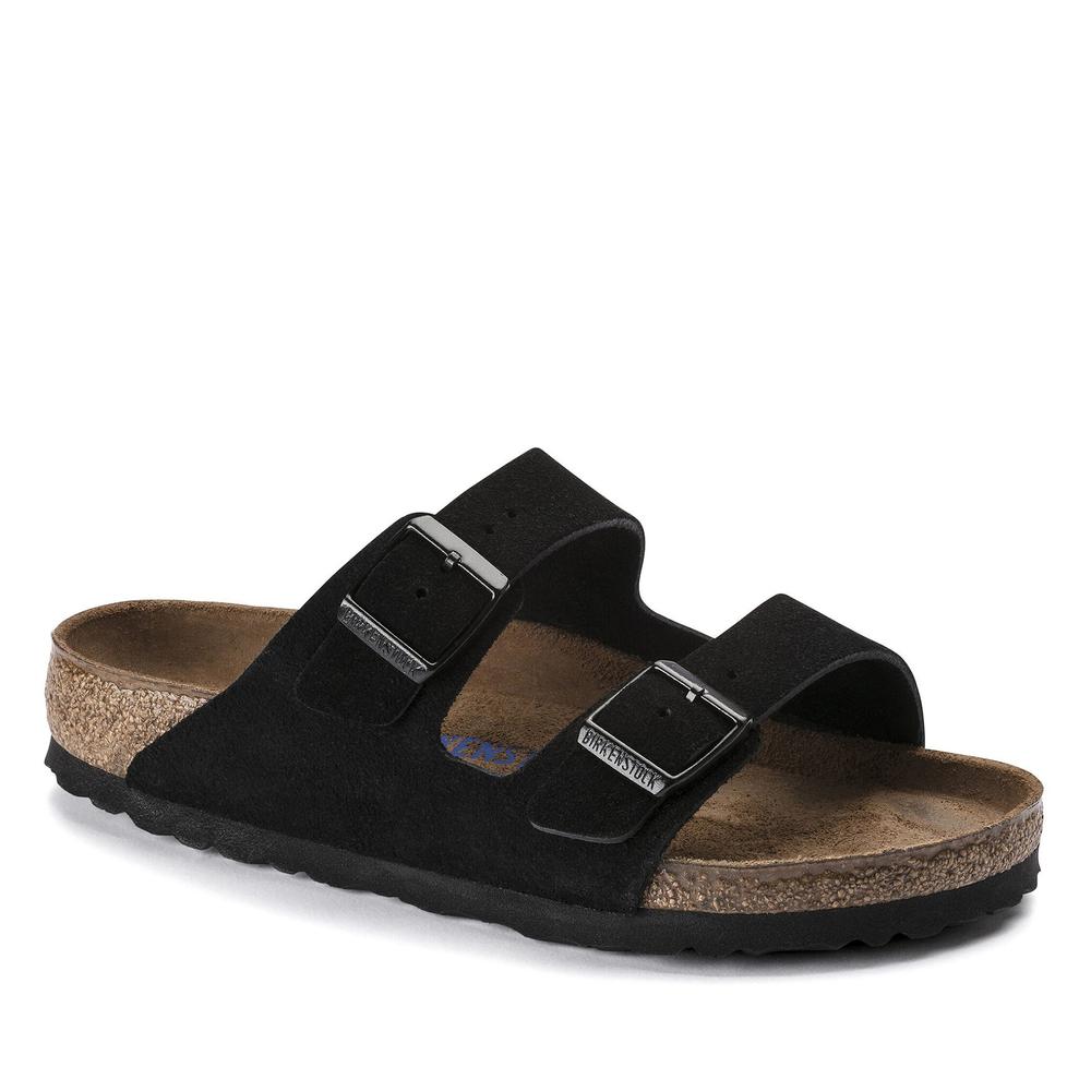 Klapki męskie Birkenstock Arizona 951321 - czarne