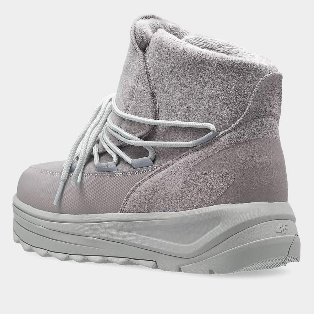 Buty 4F Snowdrop AW22FSBSF00727S - szare