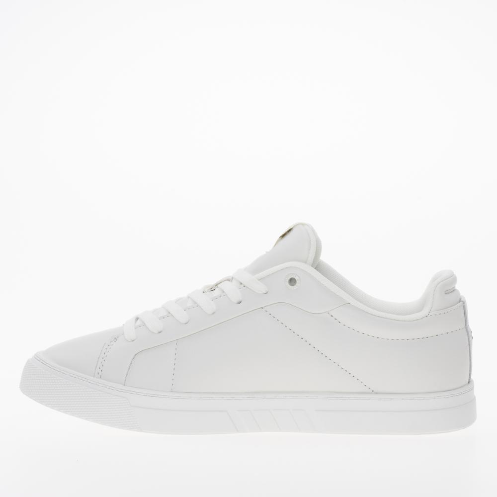 Buty Tommy Hilfiger Icon Court Sneakers Stripes FW0FW08110-YBL - białe