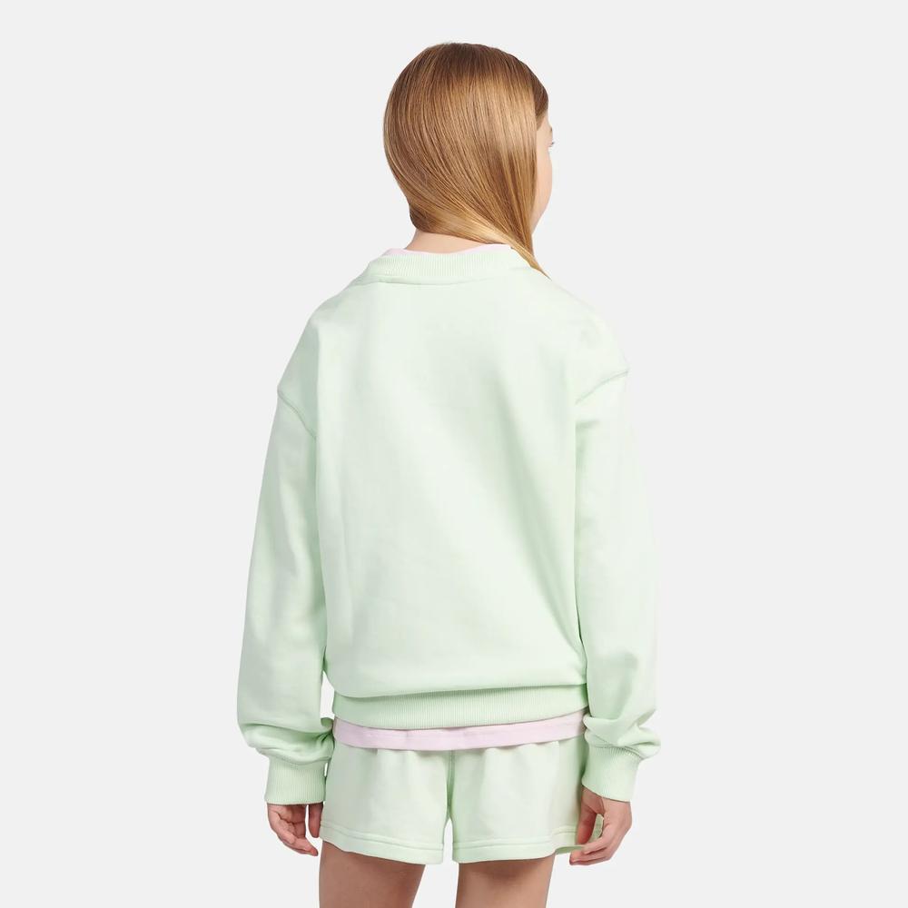 Bluza dziecięca New Balance LAKG0055MEW - miętowa