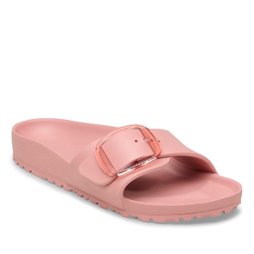 Klapki damskie Birkenstock Madrid Big Buckle 1032033 - różowe