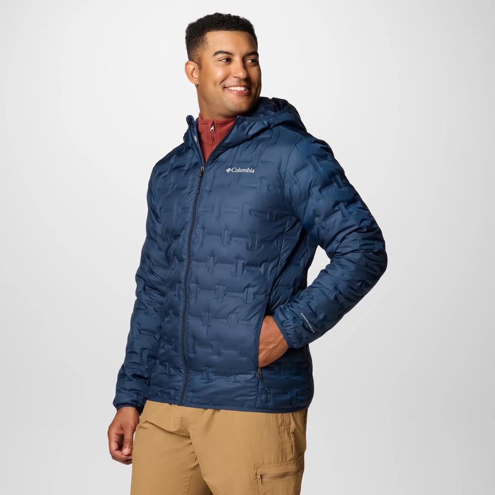 Kurtka Columbia Delta Ridge II Down Hooded 2086222464 - granatowa