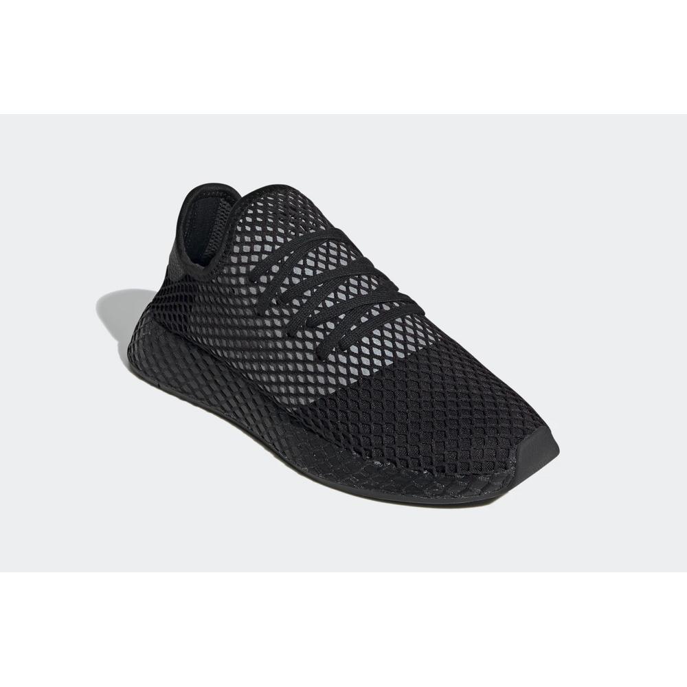 BUTY ADIDAS DEERUPT RUNNER EG5355 UNISEX, CZARNE