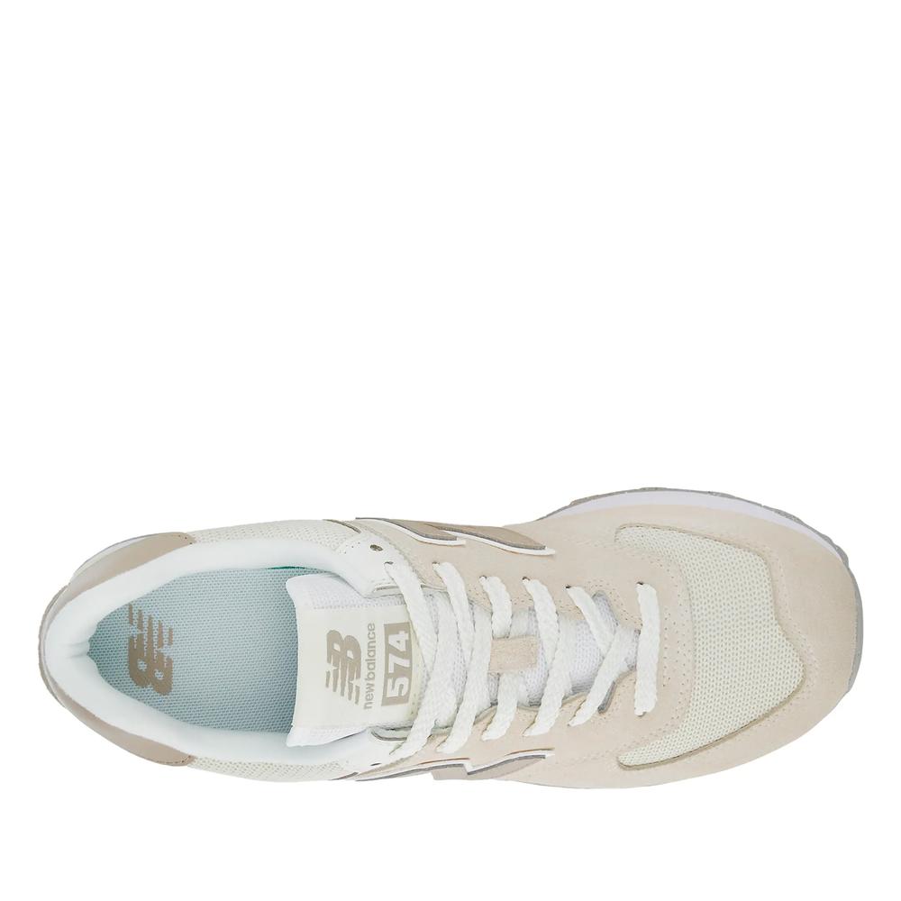 Buty New Balance U574ESC - beżowe