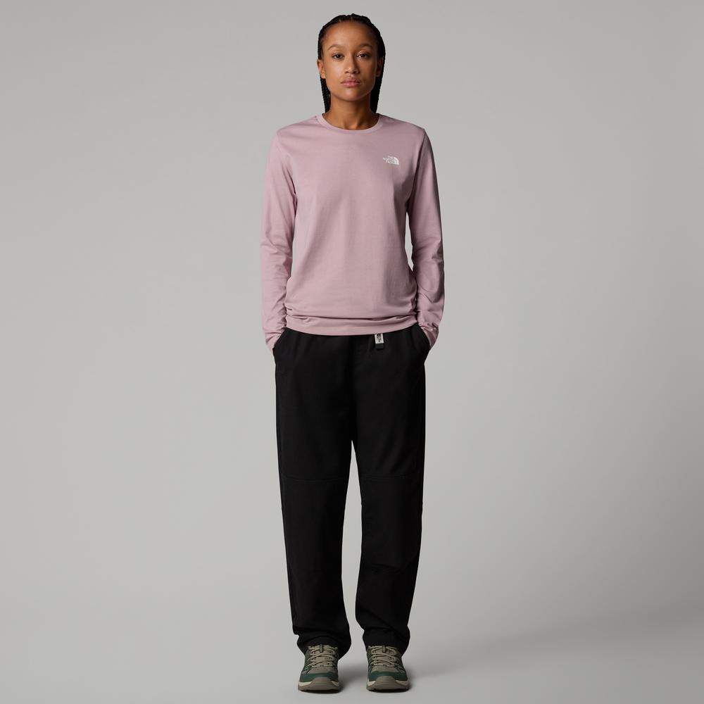 Koszulka damska The North Face Simple Dome 0A87QP0SO1 - różowa