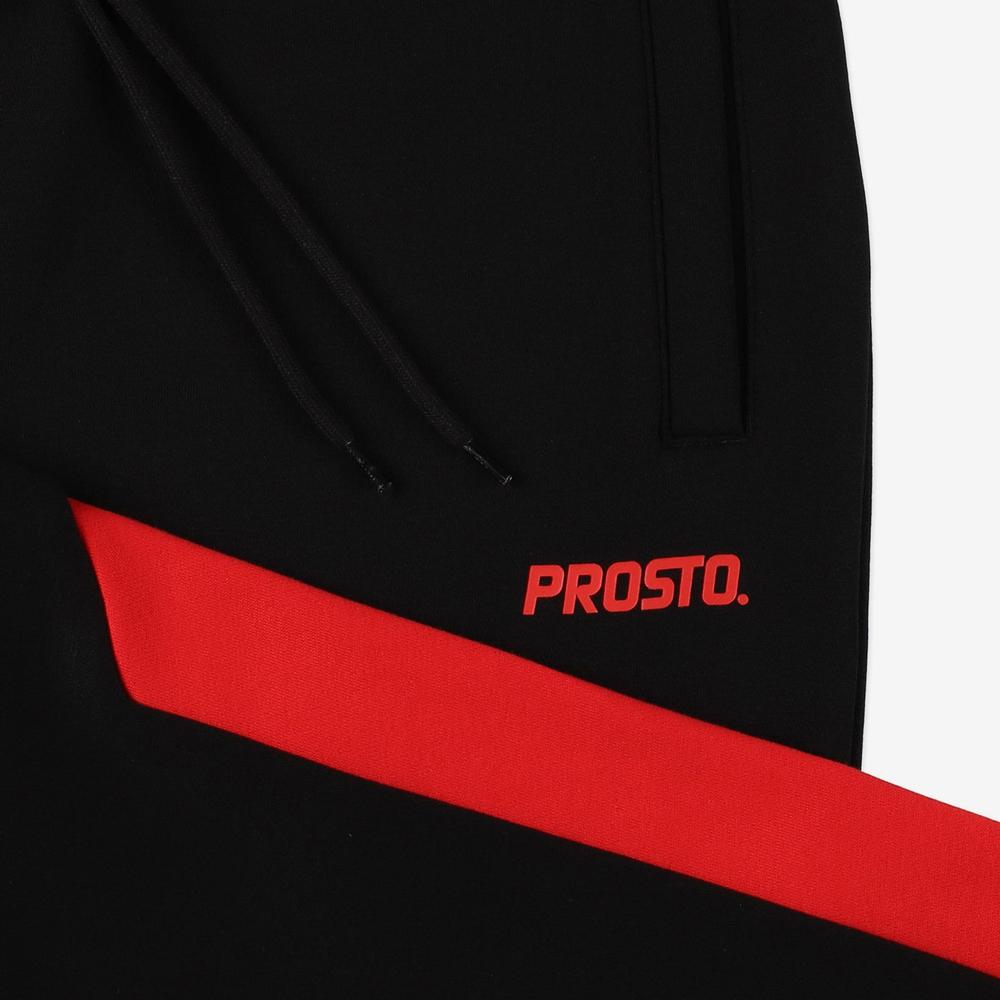 Spodnie dresowe Prosto Klasyk Sweatpants Criso Black KL232MPAN4052 - czarne