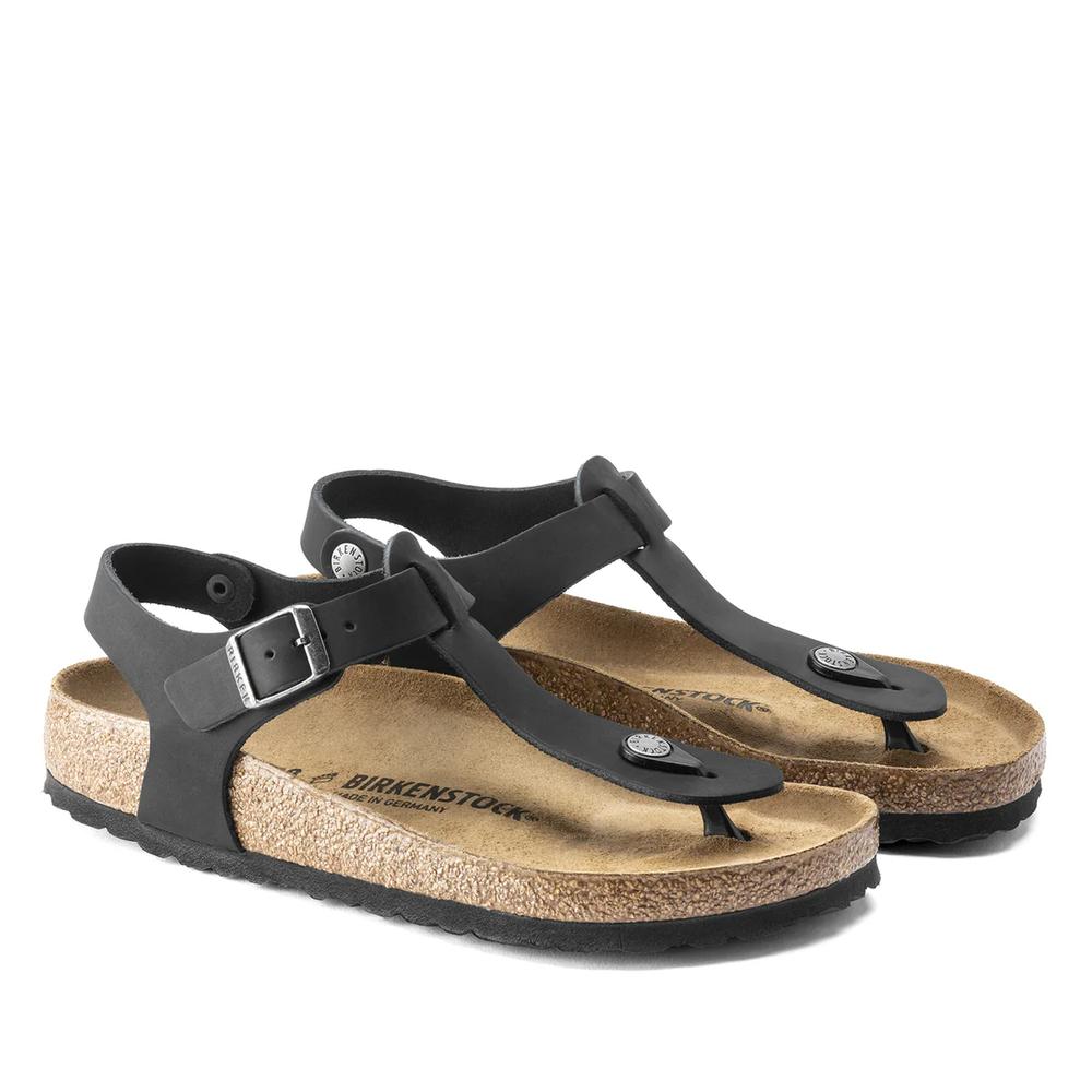 Japonki damskie Birkenstock Kairo 147111 - czarne
