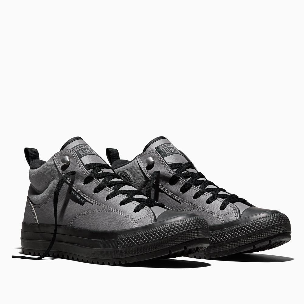 Buty męskie Converse Chuck Taylor All Star Malden Street Water Repellent A18148C - szare