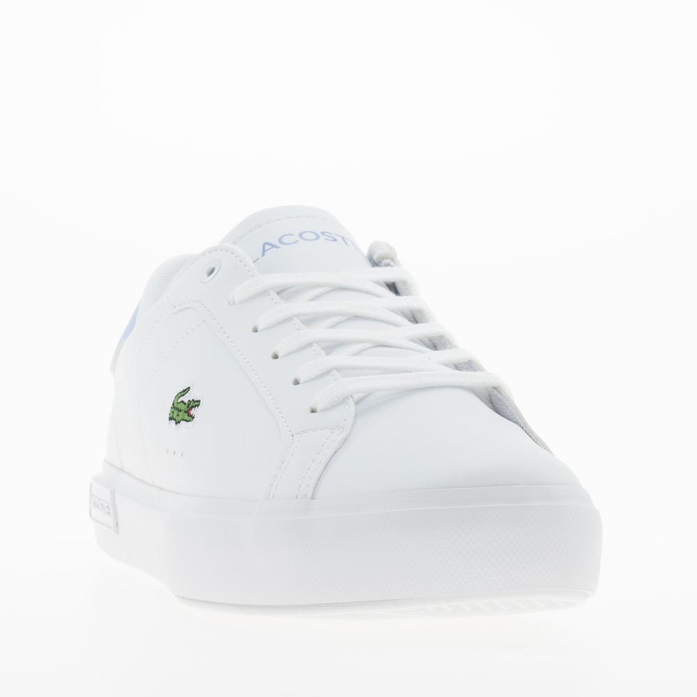 Buty młodzieżowe Lacoste Powercourt 1264 SUJ 751SUJ0004-2L6 - białe