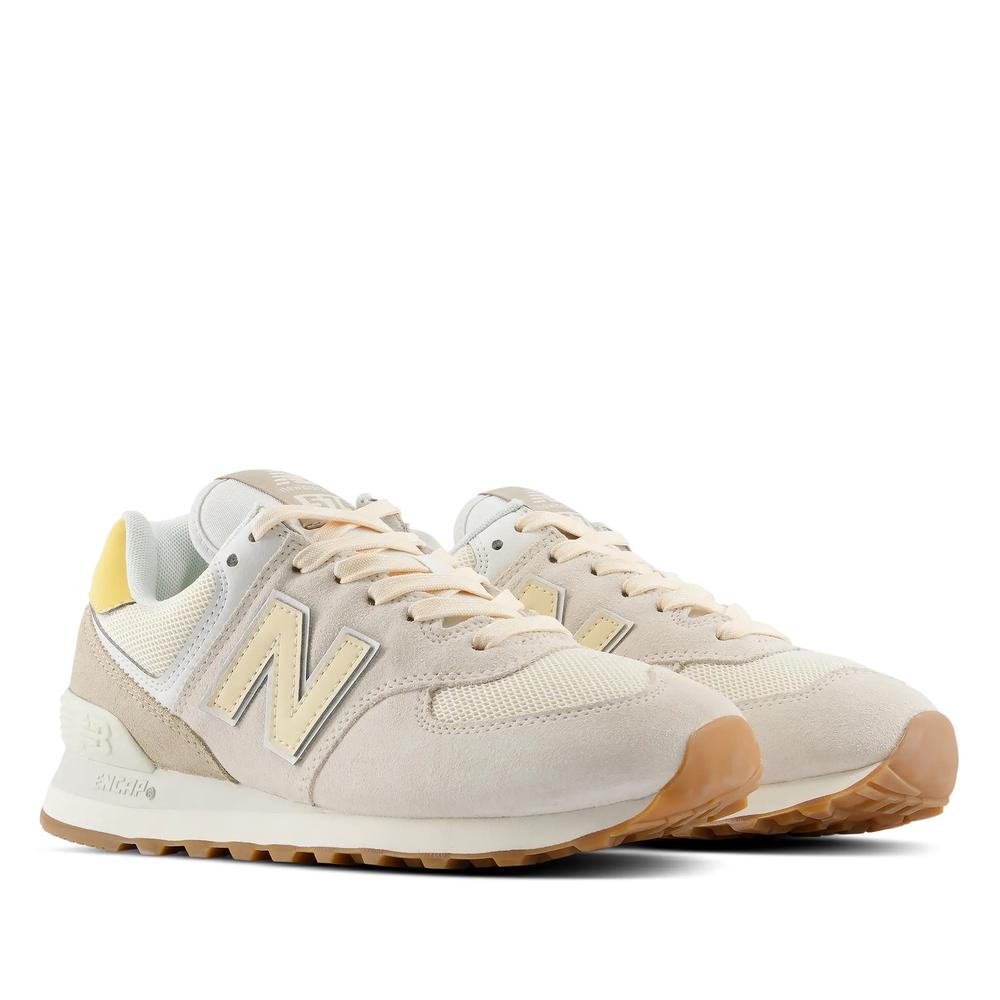 Buty damskie New Balance W574VA - beżowe