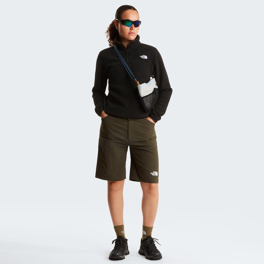 Bluza damska The North Face Glacier 1/4 Zip Fleece 0A8D2JJK31 - czarna