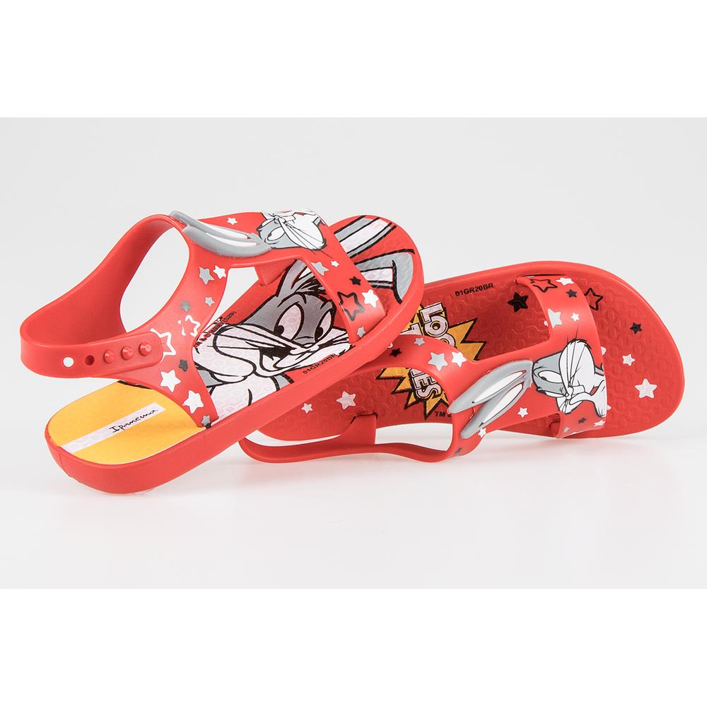 Sandały Ipanema Looney Tunes Baby 26372-22192 - czerwone