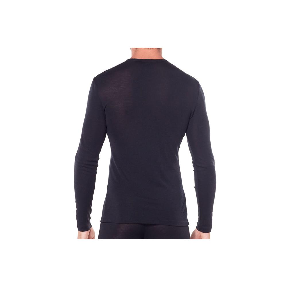 Icebreaker Merino 175 Everyday Long Sleeve Crewe Thermal Top > 104483001BLK