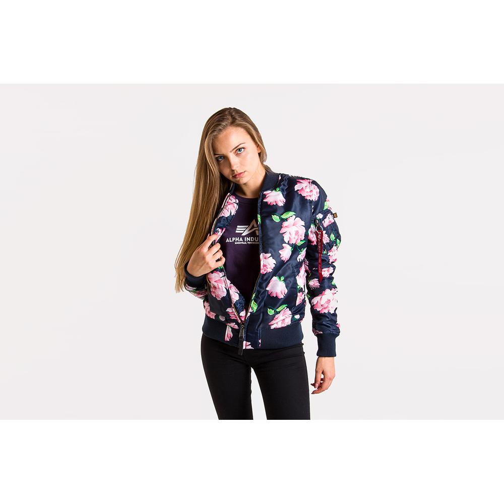 ALPHA INDUSTRIES MA-1 VF FLOWERPRINT > 17800307