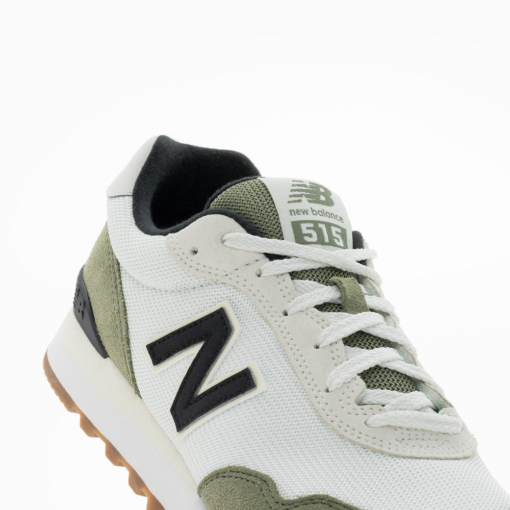 Buty męskie New Balance ML515TOV - biało-zielone