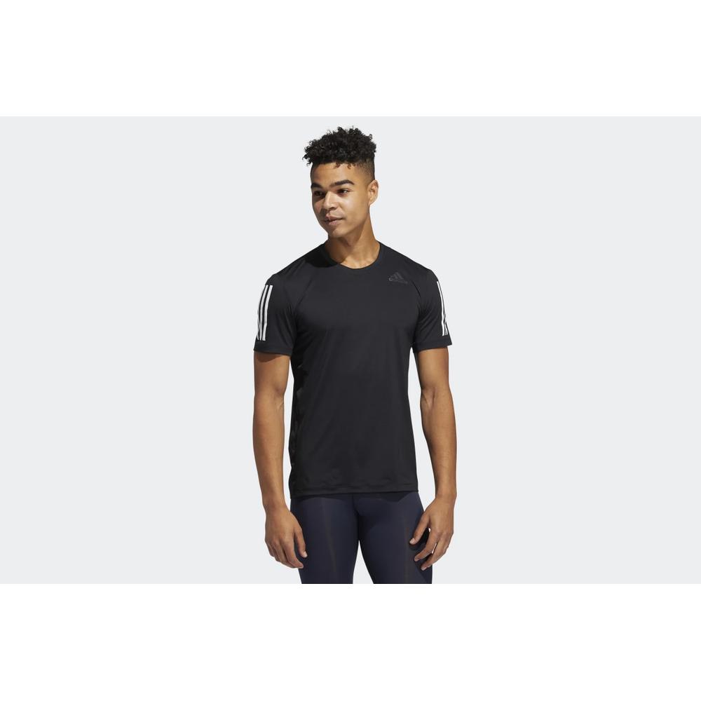 adidas Techfit 3-Stripes Fitted Tee > GL0460