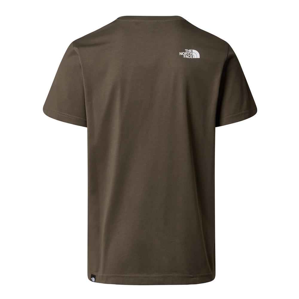 Koszulka męska The North Face Simple Dome 0A87NG21L1 - zielone